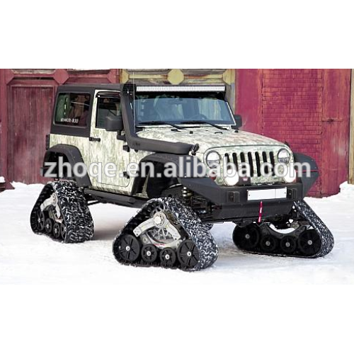 Jeep wrangler rubber track conversion system SUV PICKUP conversion system